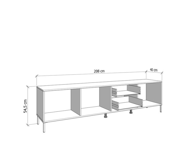 TV komoda Mayenne 208