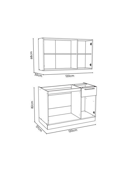 Kuhinja Comfort 120