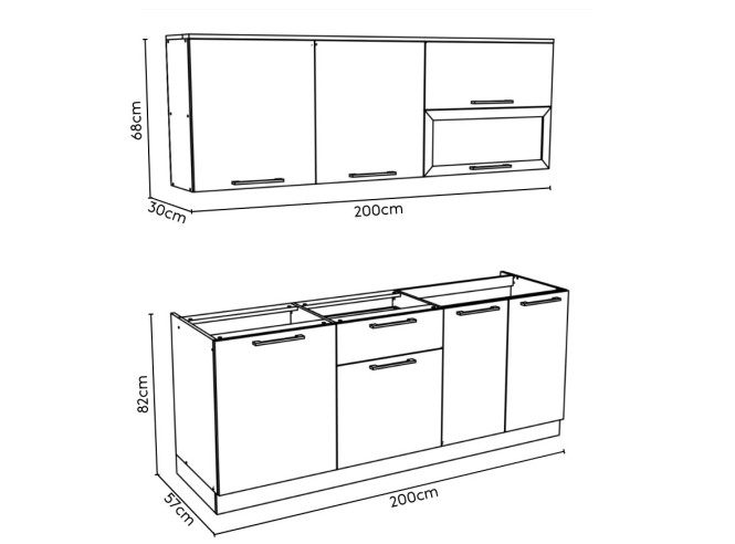 Kuhinja Comfort 200