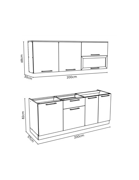 Kuhinja Comfort 200