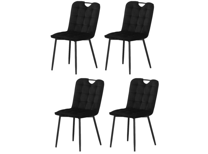 Stolica Milik black