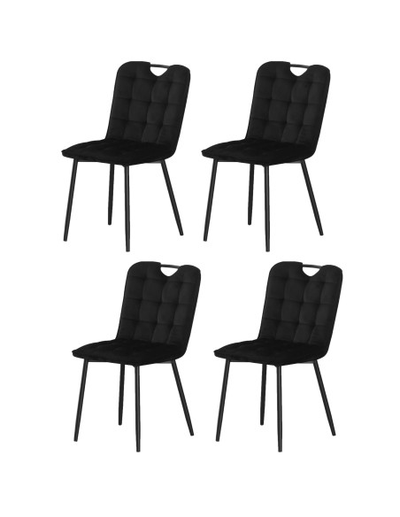 Stolica Milik black