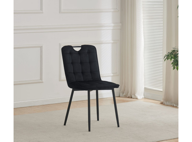 Stolica Milik black