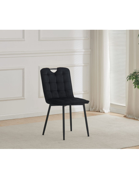 Stolica Milik black