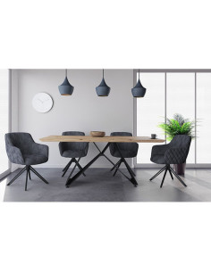 Stolica Sherlock antracit