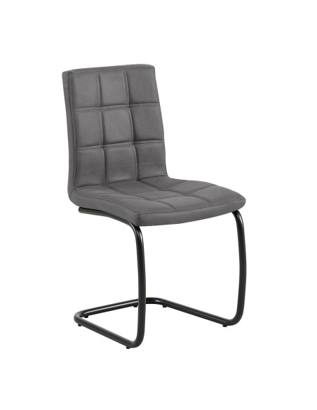 Stolica Parma dark grey