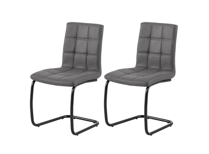 Stolica Parma dark grey