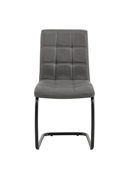 Stolica Parma dark grey