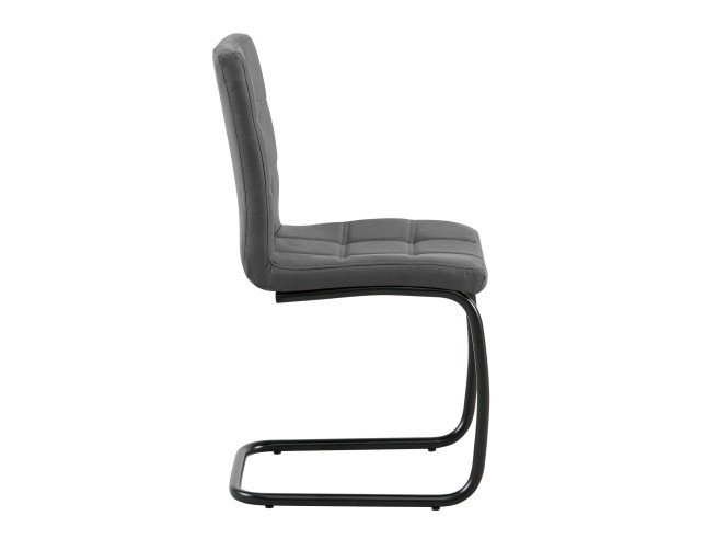 Stolica Parma dark grey