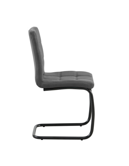 Stolica Parma dark grey