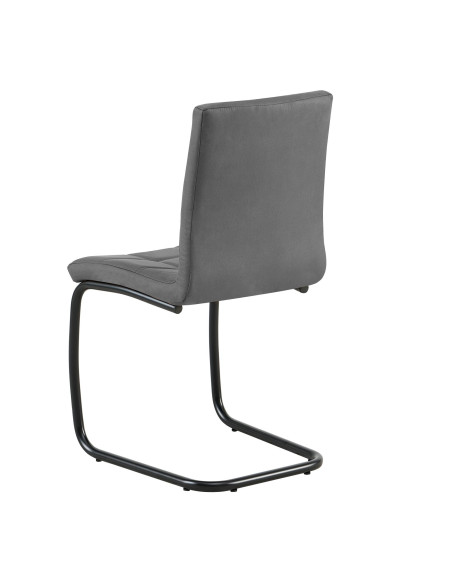 Stolica Parma dark grey