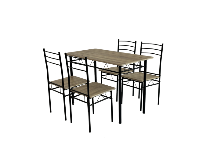 Stol + 4 stolice Mako