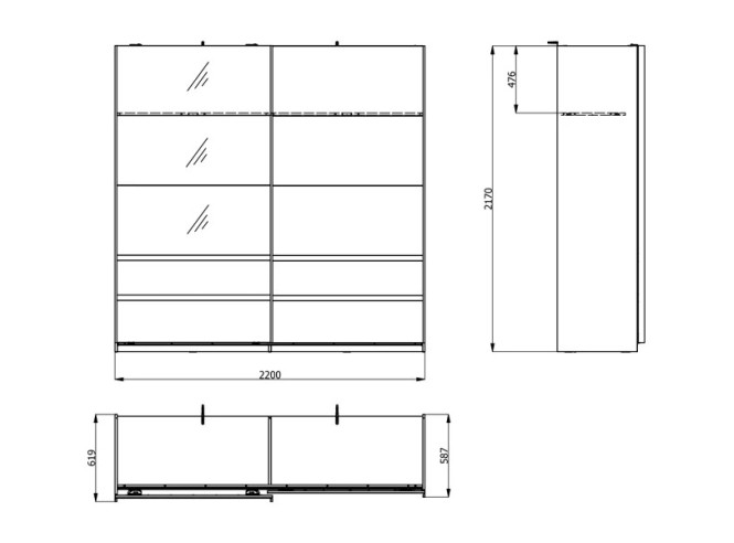 Ormar Colhida 220 OG