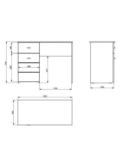 PC stol Diofant 1F1V OB