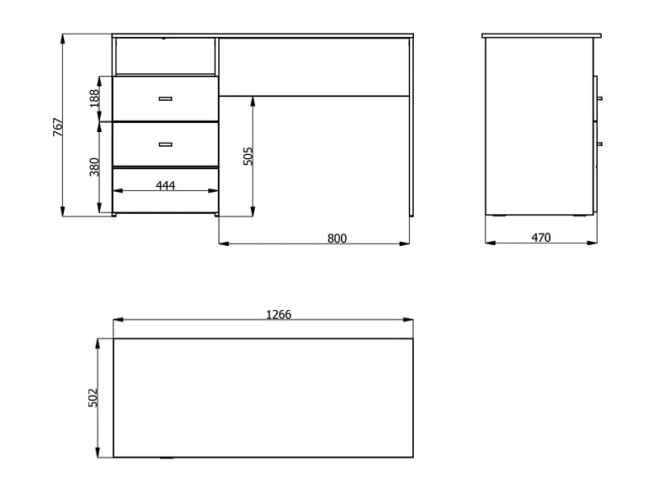 PC stol Hipatia 2F OB
