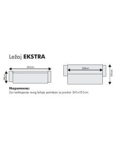 Ležaj Extra 2