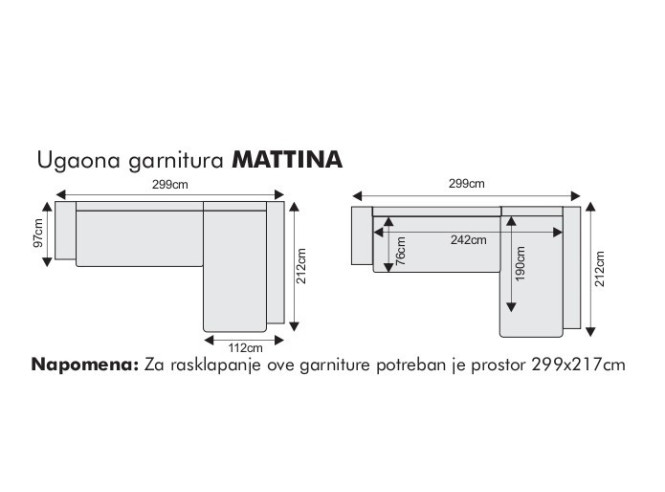 Garnitura Mattina