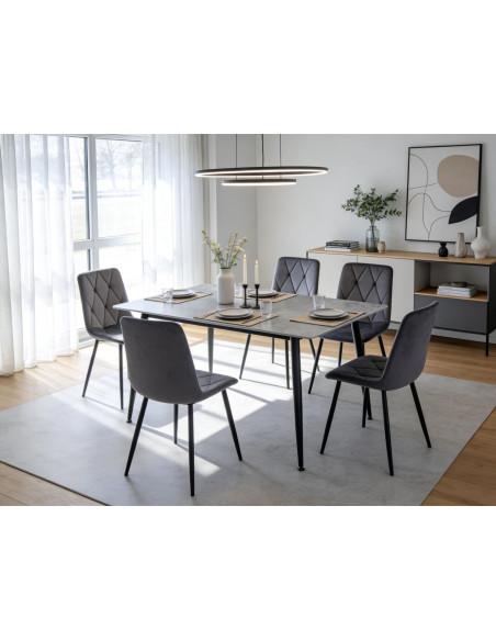 Stol Adria Grey