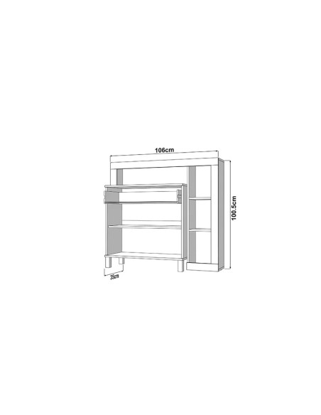 Komoda Sark 106 2K1F2V OP OB AH