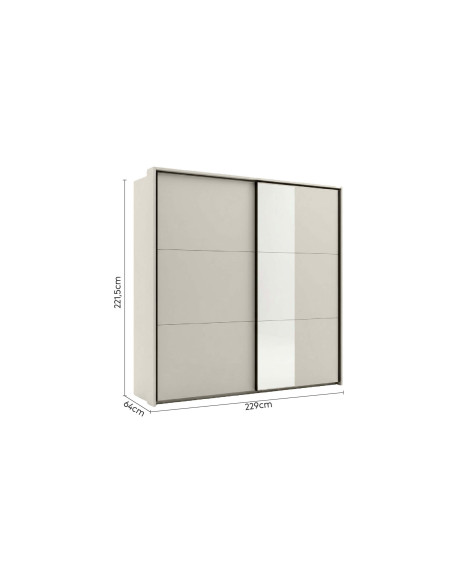 Ogledalo za ormar Silk