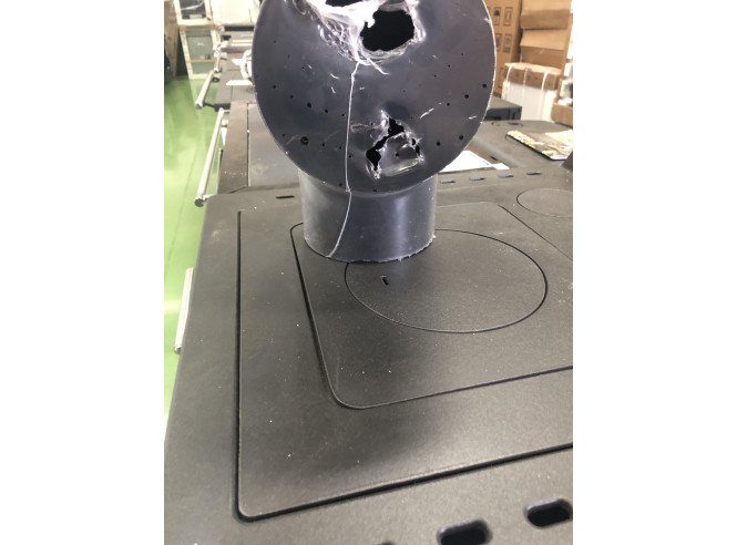 Koljeno dimno PLUS 150 mm