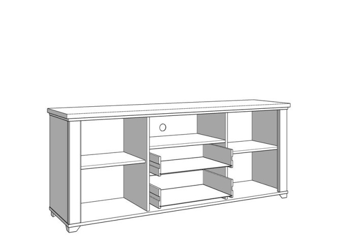 TV polica Valencia 160