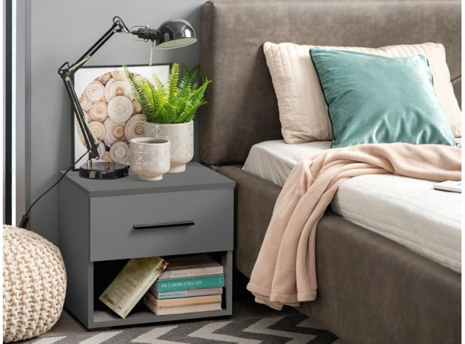 Noćni ormarić TOMY 2NO1F GS