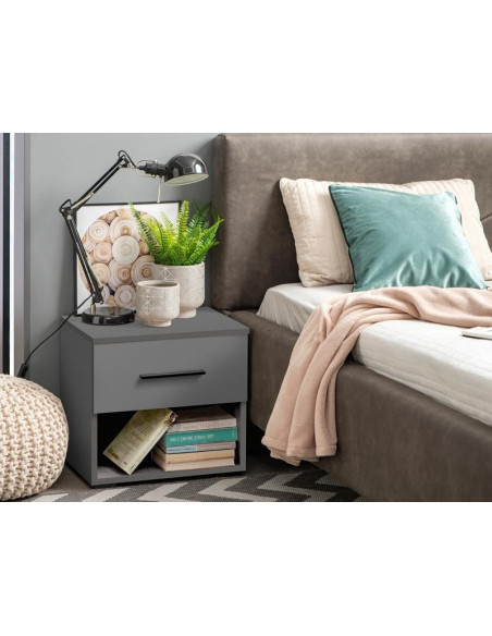 Noćni ormarić TOMY 2NO1F GS