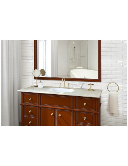 PVC panel White Tile