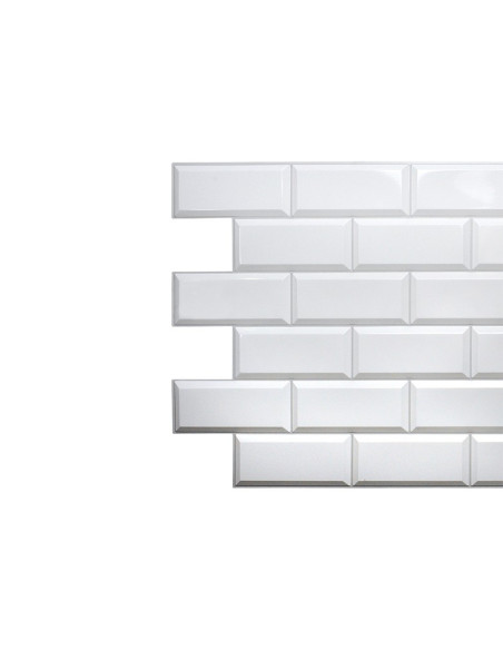 PVC panel White Tile