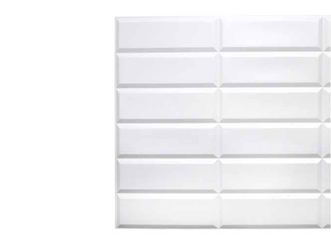 PVC panel Tiles White
