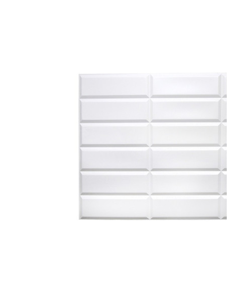 PVC panel Tiles White