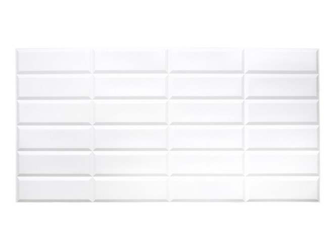 PVC panel Tiles White