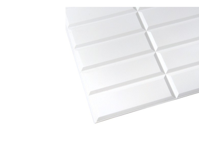 PVC panel Tiles White